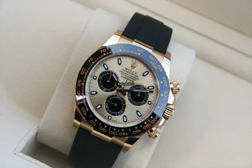 Wonderful Replica Rolex Daytona 116518ln Caliber 4130 Automatic Movement 40mm Yellow Gold Case Mens/unisex Watch - Image 6