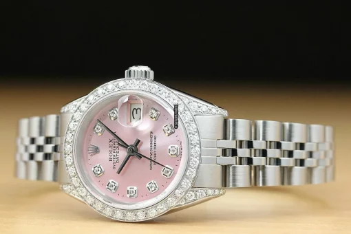 Great Replica Rolex Lady-datejust 6917 Caliber 2030 Automatic Movement 26mm Steel Case Womens Watch - Image 2