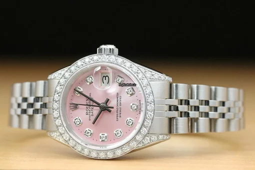 Great Replica Rolex Lady-datejust 6917 Caliber 2030 Automatic Movement 26mm Steel Case Womens Watch - Image 3
