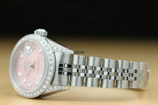Great Replica Rolex Lady-datejust 6917 Caliber 2030 Automatic Movement 26mm Steel Case Womens Watch - Image 4