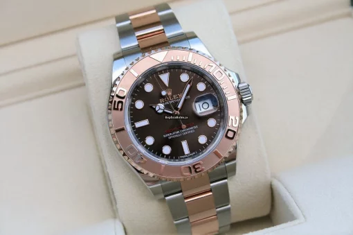 Perfect Fake Rolex Yacht-master 40 116621 Caliber 3135 Automatic Movement 40mm Gold/steel Case Mens/unisex Watch - Image 5