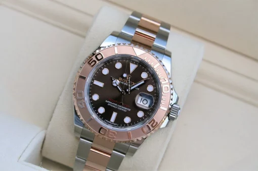 Perfect Fake Rolex Yacht-master 40 116621 Caliber 3135 Automatic Movement 40mm Gold/steel Case Mens/unisex Watch - Image 6