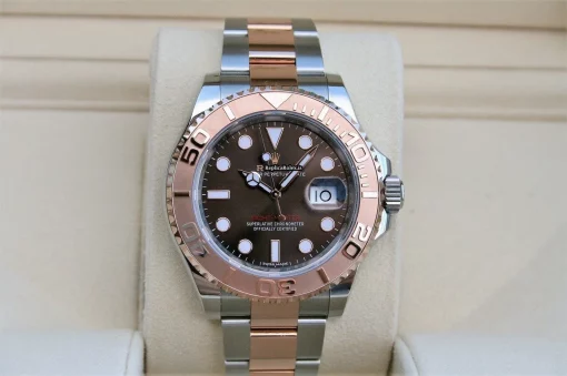 Perfect Fake Rolex Yacht-master 40 116621 Caliber 3135 Automatic Movement 40mm Gold/steel Case Mens/unisex Watch - Image 8