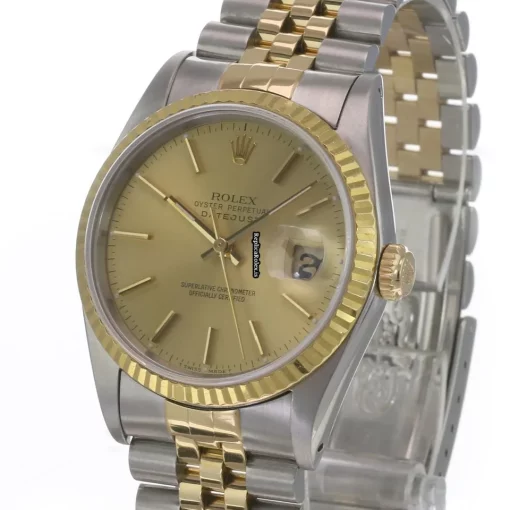 Mind-boggling Replica Rolex Datejust 16233 Caliber 3135 Automatic Movement 36mm Gold/steel Case Mens/unisex Watch