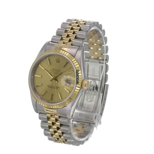 Mind-boggling Replica Rolex Datejust 16233 Caliber 3135 Automatic Movement 36mm Gold/steel Case Mens/unisex Watch - Image 4