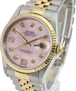 Top Replica Rolex Datejust 16233 Caliber 3135 Automatic Movement 36mm Gold/steel Case Mens/unisex Watch
