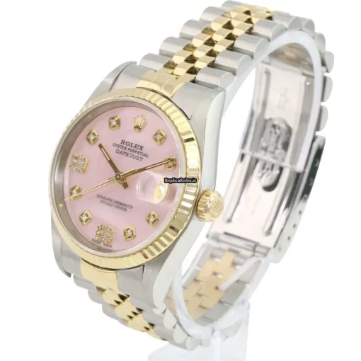 Top Replica Rolex Datejust 16233 Caliber 3135 Automatic Movement 36mm Gold/steel Case Mens/unisex Watch - Image 7
