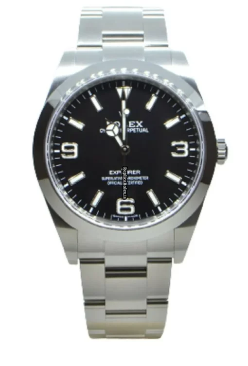 High-end Clone Rolex Explorer 214270 Automatic Movement 39mm Steel Case Mens/unisex Watch - Image 4