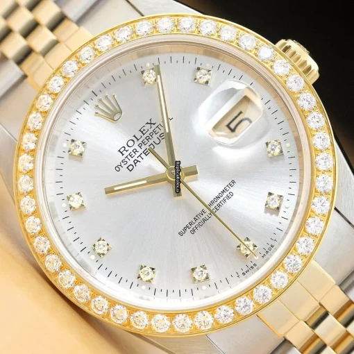 Lovely Replica Rolex Datejust 16233 Caliber 3135 Automatic Movement 36mm Steel Case Mens/unisex Watch