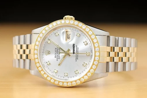 Lovely Replica Rolex Datejust 16233 Caliber 3135 Automatic Movement 36mm Steel Case Mens/unisex Watch - Image 3