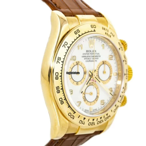 Distinctive Replicas Rolex Daytona 116518 Automatic Movement 40mm Yellow Gold Case Mens/unisex Watch - Image 5