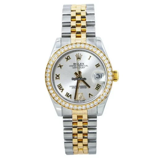Stylish Knockoff Rolex Lady-datejust 178383 Automatic Movement 31mm Steel Case Womens Watch