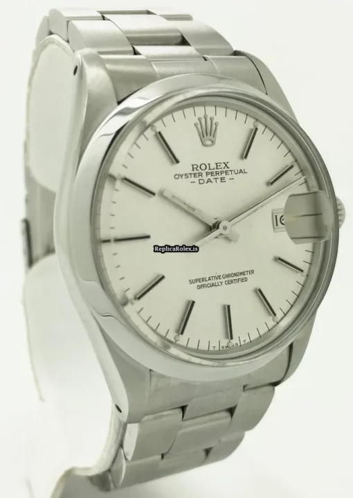 Superior Replica Rolex Oyster Perpetual Date 15000 Caliber 3035 Automatic Movement 34mm Steel Case Watch - Image 3