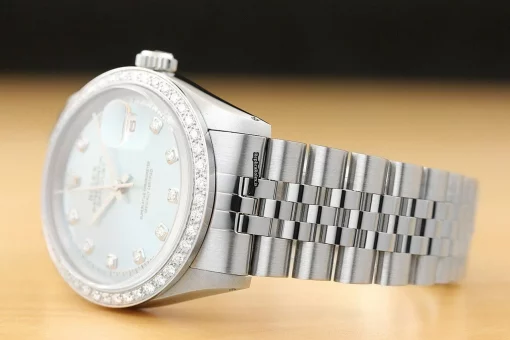 High-end Copy Rolex Datejust 1601 Caliber 1570 Automatic Movement 36mm Steel Case Mens/unisex Watch - Image 4