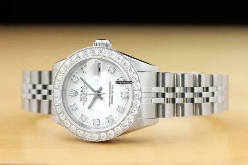 Design Replica Rolex Lady-datejust 69174 Caliber 2135 Automatic Movement 26mm Steel Case Womens Watch - Image 2
