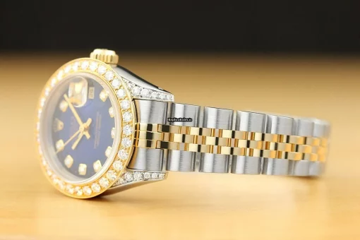 Fabulous Replica Rolex Lady-datejust 69173 Caliber 2135 Automatic Movement 26mm Steel Case Womens Watch - Image 4