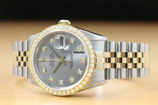 Neat Copies Rolex Datejust 16233 Caliber 3135 Automatic Movement 36mm Steel Case Mens/unisex Watch - Image 2