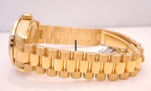 Exquisite Fake Rolex Lady-datejust 179178 Automatic Movement 26mm Yellow Gold Case Womens Watch - Image 9