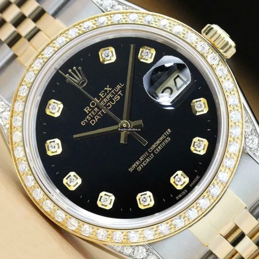 Well Made Replica Rolex Datejust 16013 Caliber 3035 Automatic Movement 36mm Steel Case Mens/unisex Watch