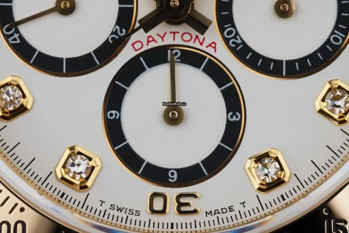 Well Made Replica Rolex Daytona 116528 Caliber 4130 Automatic Movement 40mm Yellow Gold Case Mens/unisex Watch - Image 3