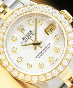 Luxury Replica Rolex Lady-datejust 69173 Caliber 2135 Automatic Movement 26mm Steel Case Womens Watch
