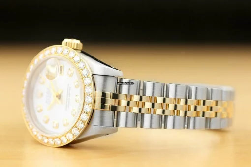 Luxury Replica Rolex Lady-datejust 69173 Caliber 2135 Automatic Movement 26mm Steel Case Womens Watch - Image 4