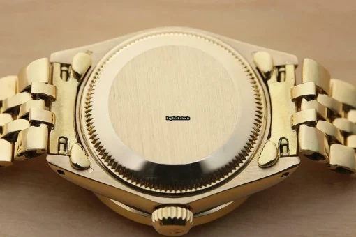 Exquisite Replica Rolex Lady-datejust 6917 Caliber 2030 Automatic Movement 26mm Yellow Gold Case Womens Watch - Image 8