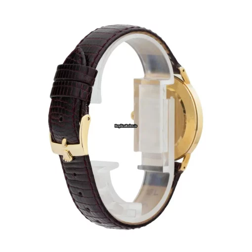 Excellent Replica Rolex Cellini 4112 Caliber 1601 Manual Winding Movement 32mm Yellow Gold Case Mens/unisex Watch - Image 5