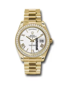 Fantastic Replica Rolex Day-date 40 228348rbr Caliber 3255 Automatic Movement 40mm Yellow Gold Case Mens/unisex Watch