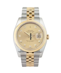 Appealing Copies Rolex Datejust 116233 Caliber 3135 Automatic Movement 36mm Gold/steel Case Mens/unisex Watch