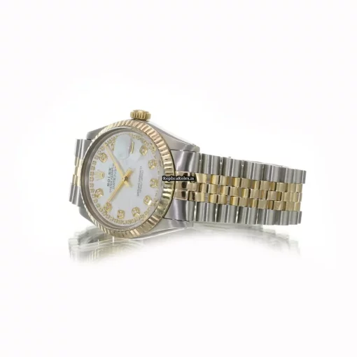 Unique Fakes Rolex Datejust 16013 Caliber 3035 Automatic Movement 36mm Gold/steel Case Mens/unisex Watch - Image 3