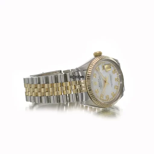 Unique Fakes Rolex Datejust 16013 Caliber 3035 Automatic Movement 36mm Gold/steel Case Mens/unisex Watch - Image 7