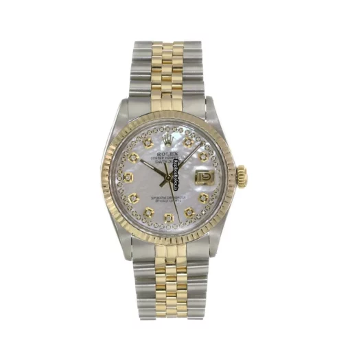 Unique Fakes Rolex Datejust 16013 Caliber 3035 Automatic Movement 36mm Gold/steel Case Mens/unisex Watch - Image 8
