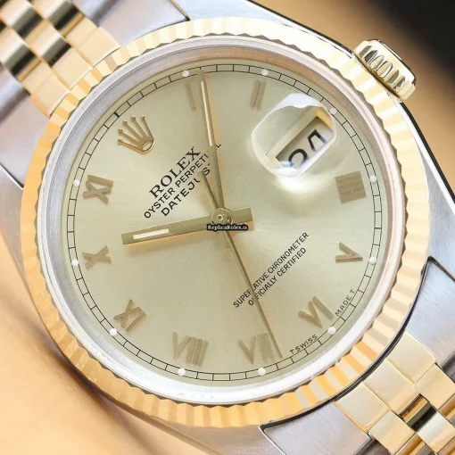 Pleasing Fake Rolex Datejust 16233 Caliber 3135 Automatic Movement 36mm Steel Case Mens/unisex Watch