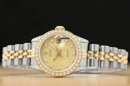 Lovely Imitation Rolex Lady-datejust 69173 Caliber 2135 Automatic Movement 26mm Steel Case Womens Watch - Image 3