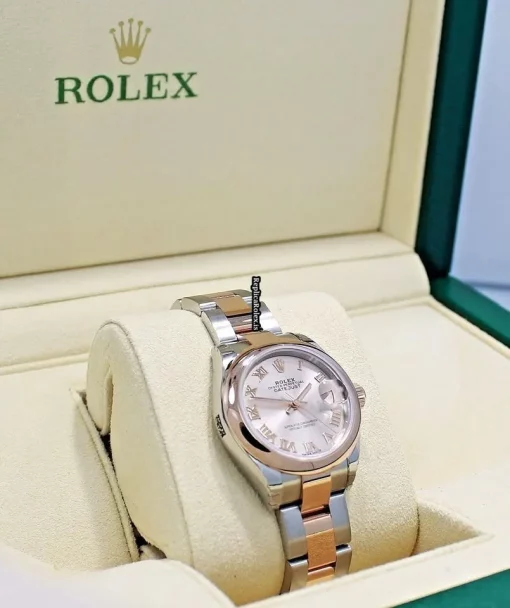 Great Fake Rolex Lady-datejust 279161 Automatic Movement 28mm Steel Case Mens/unisex Watch - Image 3