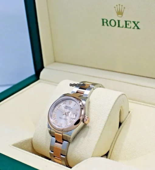 Great Fake Rolex Lady-datejust 279161 Automatic Movement 28mm Steel Case Mens/unisex Watch - Image 5