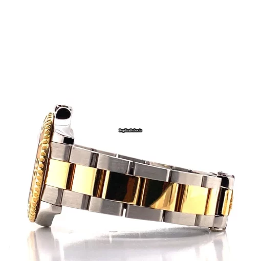 Amazing Fake Rolex Yacht-master 168623 Caliber 2235 Automatic Movement 35mm Gold/steel Case Mens/unisex Watch - Image 3