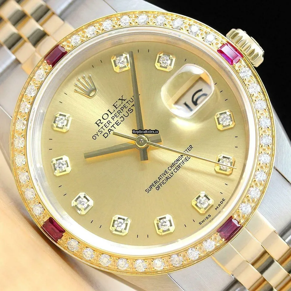 Beautiful Replica Rolex Datejust 16233 Caliber 3135 Automatic Movement 36mm Steel Case Mens/unisex Watch