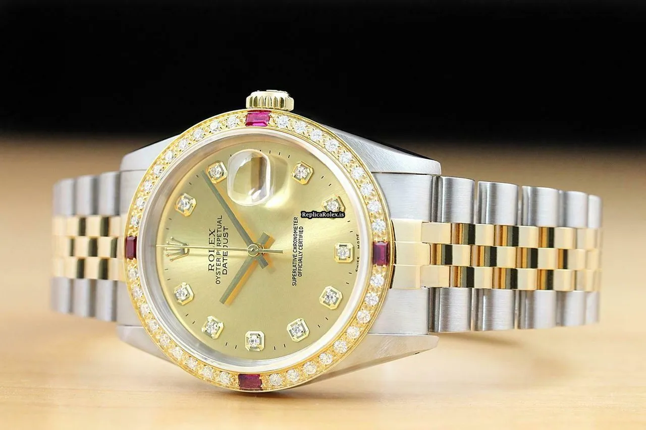 Beautiful Replica Rolex Datejust 16233 Caliber 3135 Automatic Movement 36mm Steel Case Mens/unisex Watch - Image 2