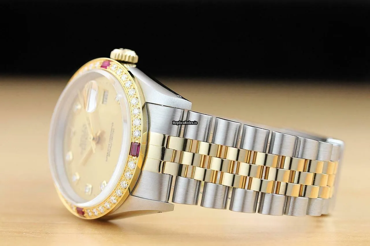 Beautiful Replica Rolex Datejust 16233 Caliber 3135 Automatic Movement 36mm Steel Case Mens/unisex Watch - Image 4