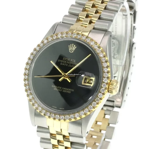 Marvellous Replica Rolex Datejust 16233 Caliber 3135 Automatic Movement 36mm Gold/steel Case Mens/unisex Watch