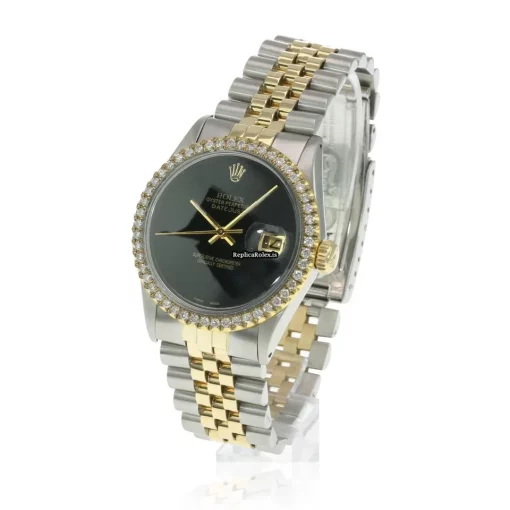 Marvellous Replica Rolex Datejust 16233 Caliber 3135 Automatic Movement 36mm Gold/steel Case Mens/unisex Watch - Image 2