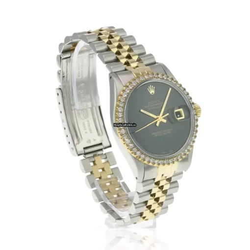 Marvellous Replica Rolex Datejust 16233 Caliber 3135 Automatic Movement 36mm Gold/steel Case Mens/unisex Watch - Image 4