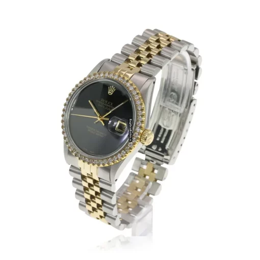 Marvellous Replica Rolex Datejust 16233 Caliber 3135 Automatic Movement 36mm Gold/steel Case Mens/unisex Watch - Image 5
