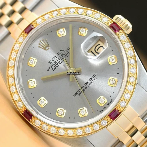 1:1 Fake Rolex Datejust 16013 Caliber 3035 Automatic Movement 36mm Steel Case Mens/unisex Watch