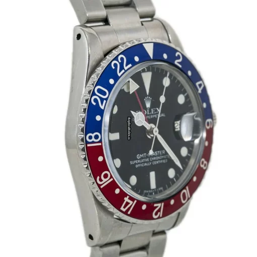 Wholesale Knockoff Rolex Gmt-master 1675 Automatic Movement 40mm Steel Case Mens/unisex Watch - Image 5