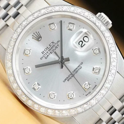 1:1 Fakes Rolex Datejust 16234 Caliber 3135 Automatic Movement 36mm Steel Case Mens/unisex Watch