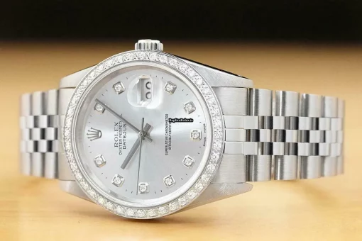 1:1 Fakes Rolex Datejust 16234 Caliber 3135 Automatic Movement 36mm Steel Case Mens/unisex Watch - Image 2