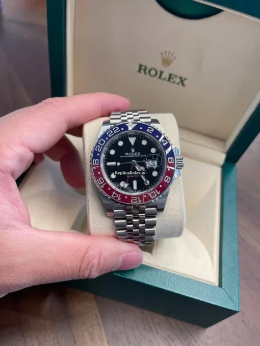 Remarkable Fake Rolex Gmt-master II 126710blro Caliber 3285 Automatic Movement 40mm Steel Case Mens/unisex Watch - Image 6